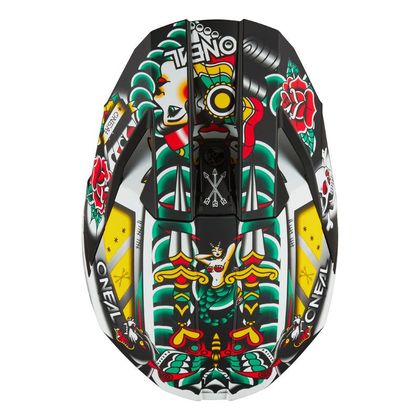 Casque cross O'Neal 3SRS - INKED - ENFANT - Multicolore