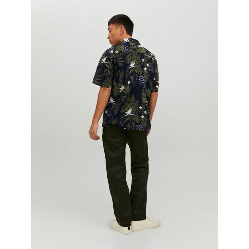 Jack & Jones - 12202240 BLATROPIC-PERFECT NAVY Azul