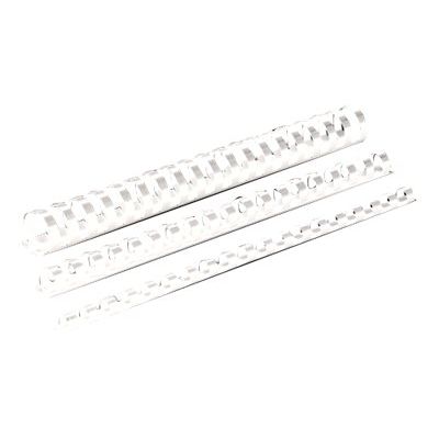 Fellowes - 100 anneaux de reliure en plastique - 16 mm - jusqu'à 120 feuilles - blanc