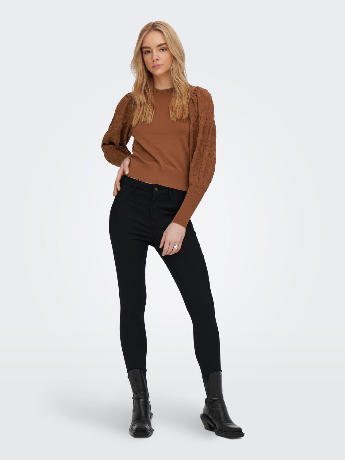 ONLMELITA Strickpullover Argan Oil