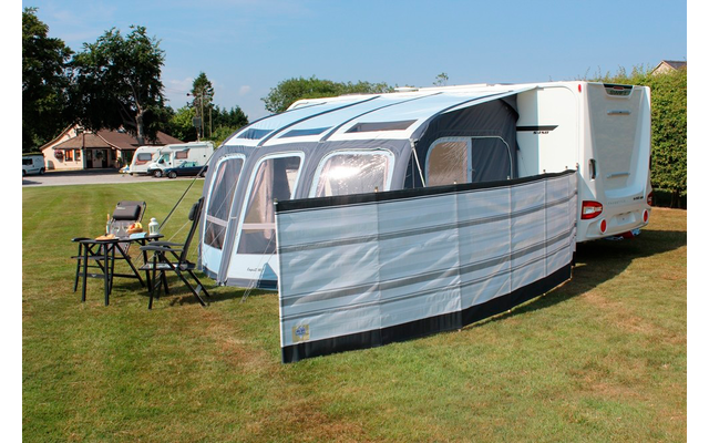 Blue Diamond gestreifter Windschutz 5,4 x 1,22 Meter