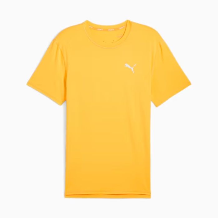 Puma Herre T-shirts Run Cloudspun Short Sleeve Tee Orange