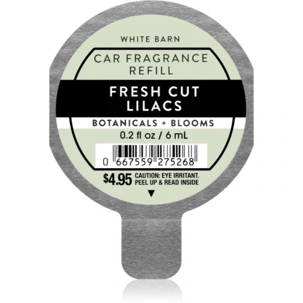 Bath & Body Works Fresh Cut Lilacs Ambientador Auto Recarga 6 ml