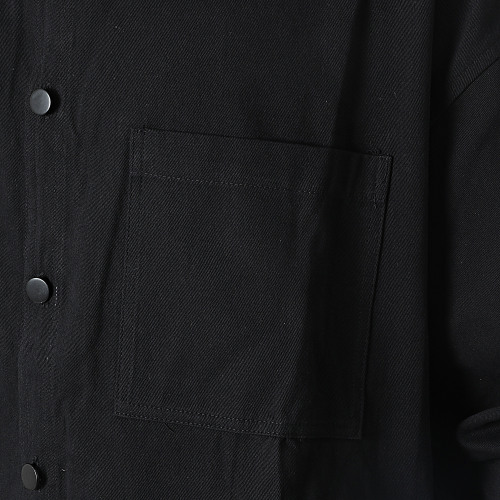 Chemise Manches Longues Jean Noir