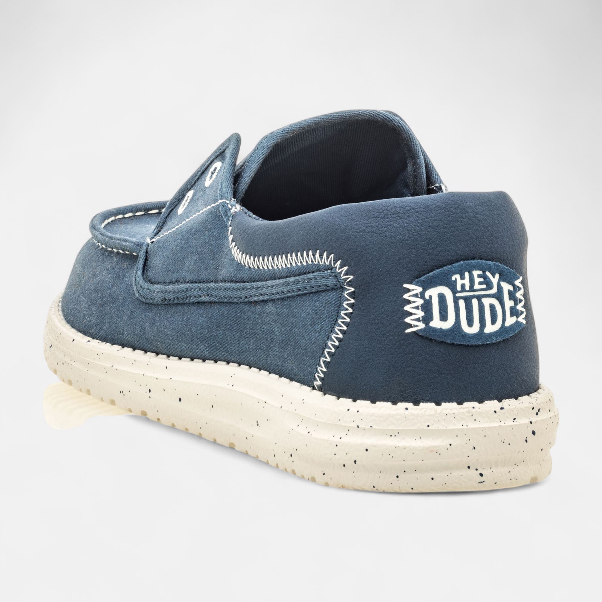 Baskets en toile Homme bleu
