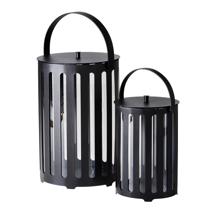 Cane-line - Lighttube Laterne, Ø 30 x H 64 cm, lava grau