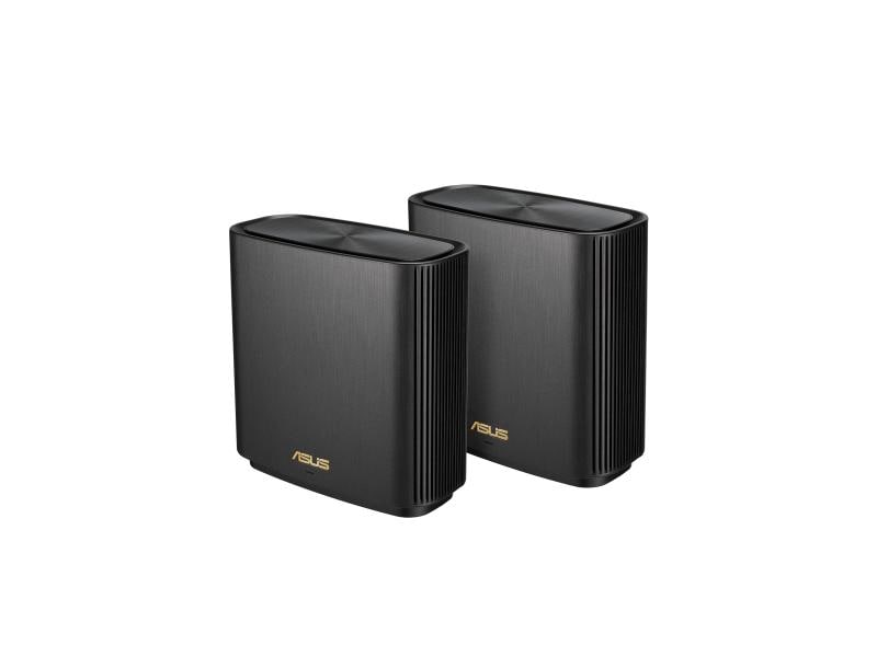 ASUS Mesh-System ZenWiFi AX (XT8)  2 Stück schwarz ZenWiFi AX (XT8) 1 Stück schwarz