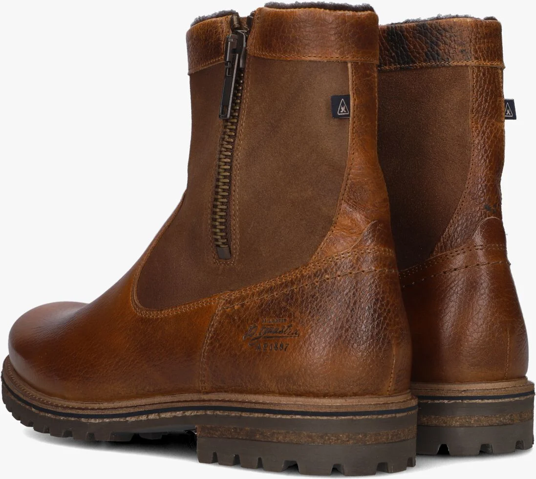 GAASTRA cognac gaastra enkelboots castor high tmb
