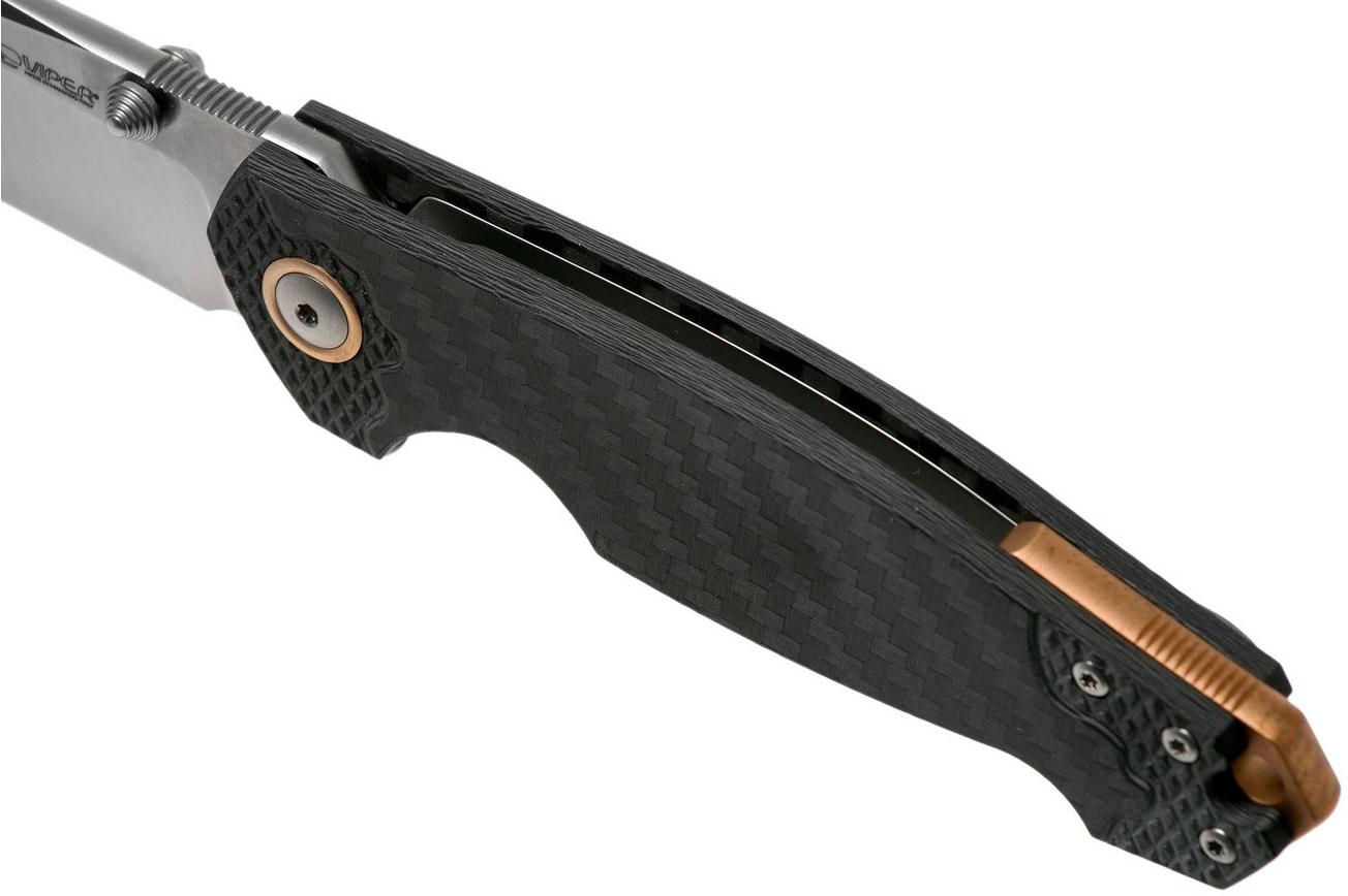 Viper Katla V5980FC3D Satin, 3D Carbonfiber zakmes, Jesper Voxnaes design