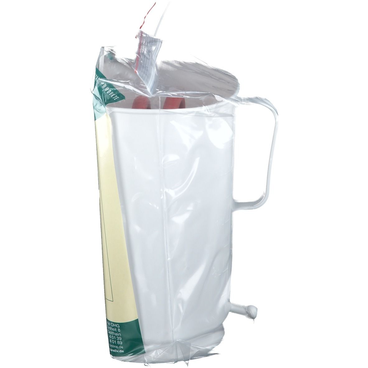 Irrigator 2 Liter komplett mit PVC Gummischlauch
