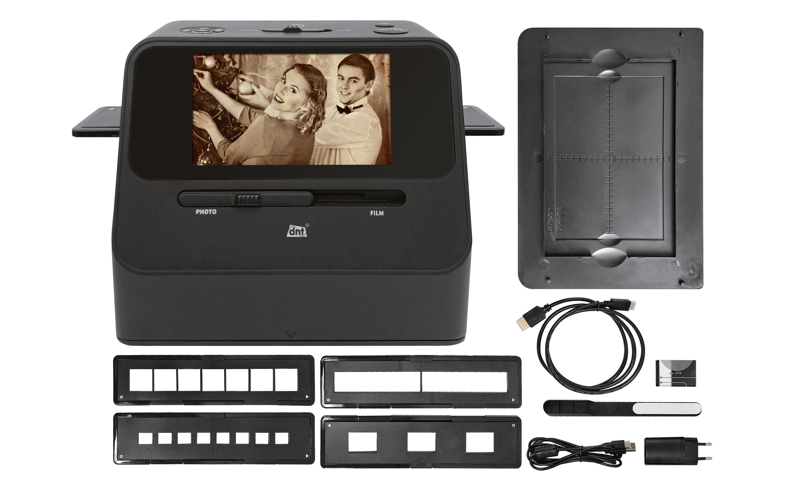 Foto- und Dia-Kombiscanner 4-in-1, SlideCopy PRO<br>Albumscanner, Buchscanner, Fotoalbumscanner, Diascanner, Negativscanner, Fotoscanner