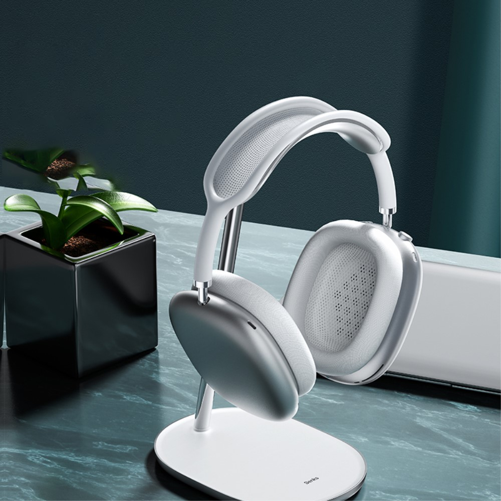 Universal Kopfhörer Headset Halterung Ständer im edlen Design - Silber