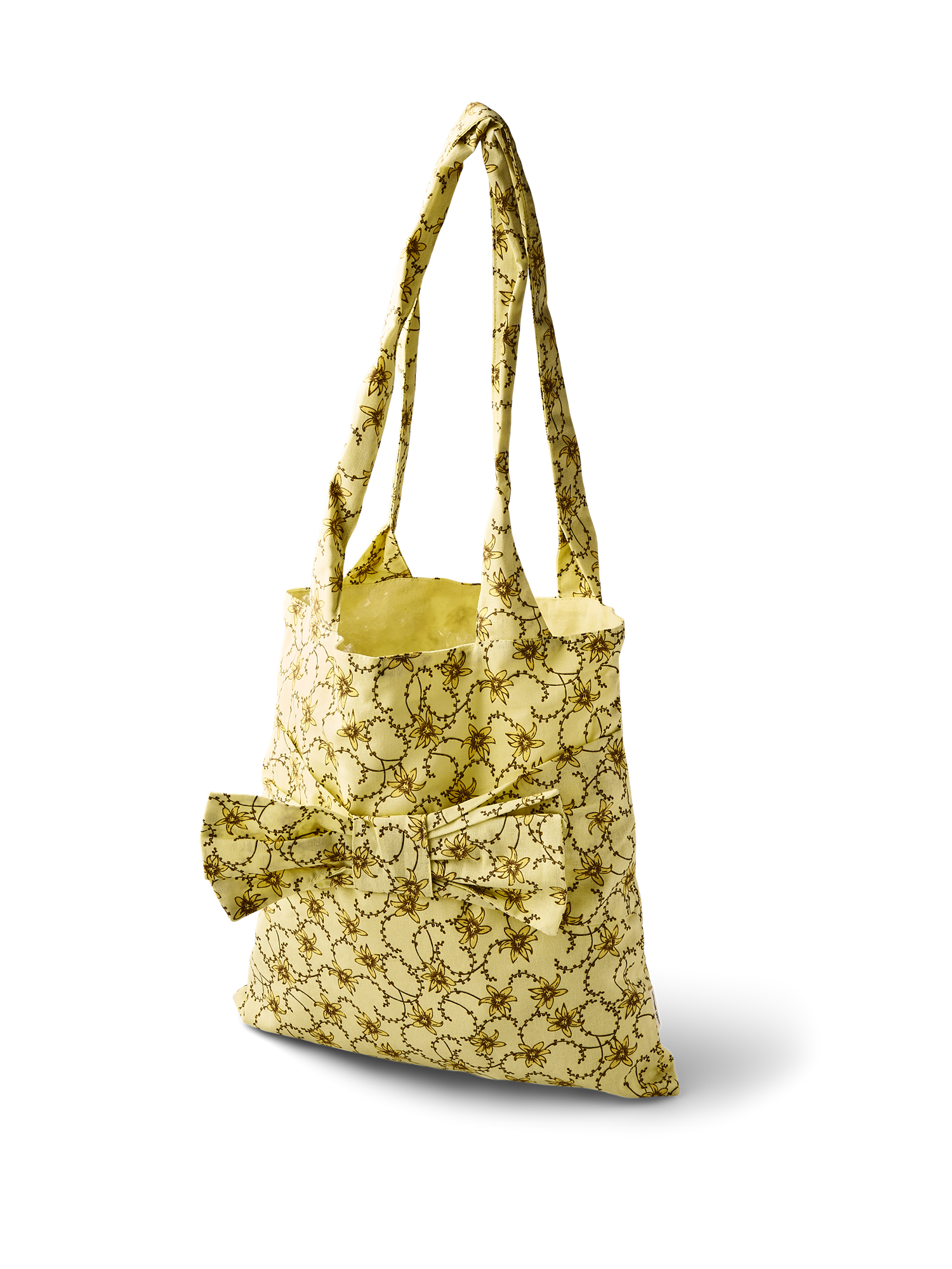 Mulepose | Økologisk bomuld. 30 x 30 cm. | Yellow