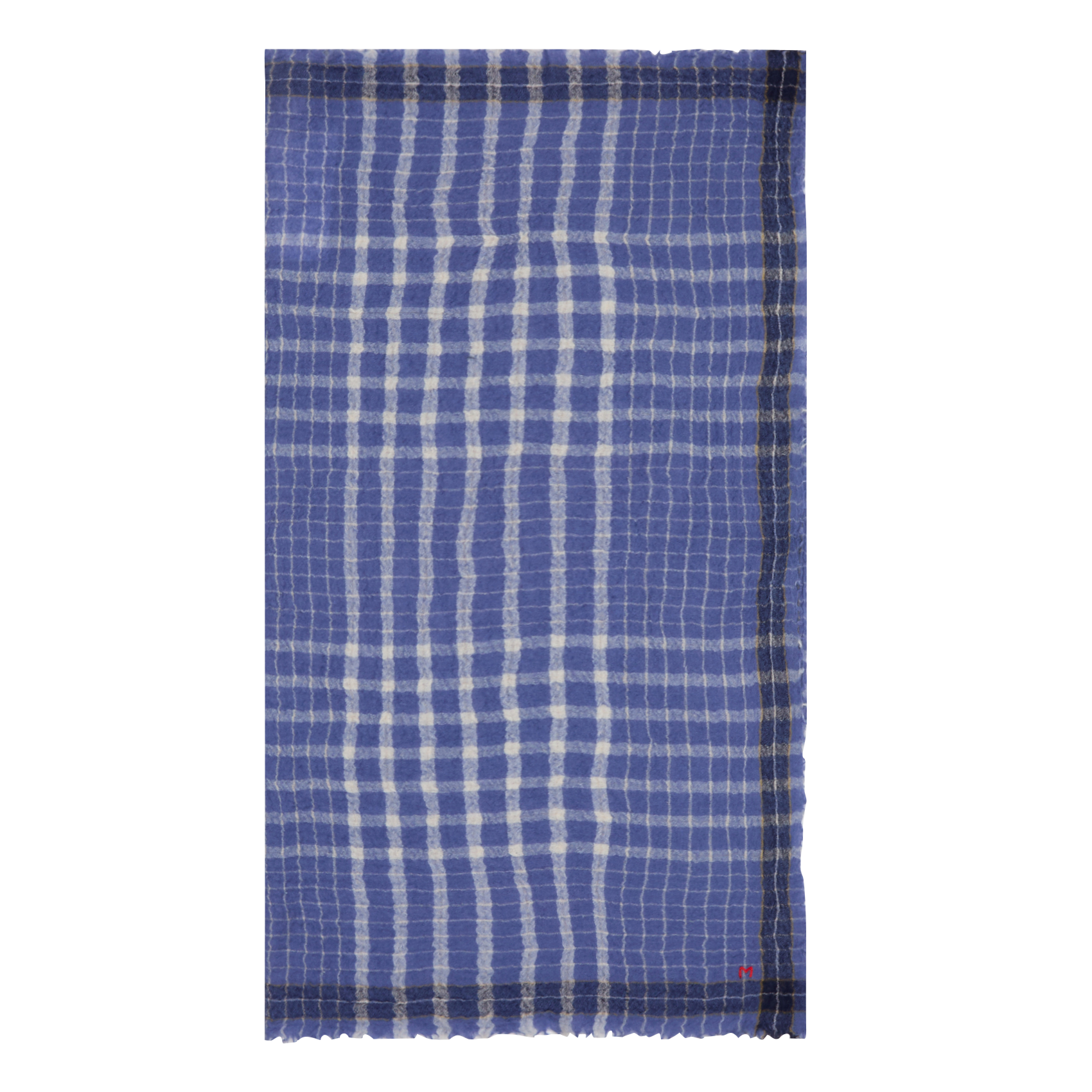 N°744 - Echarpe en laine | Bleu