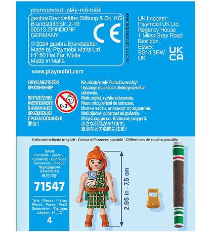 Playmobil Asterix - MacAroon - 71547 - 4 Teile