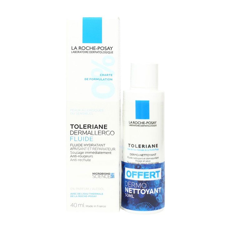 Toleriane Dermallergo fluide 40ml + dermo-nettoyant offert