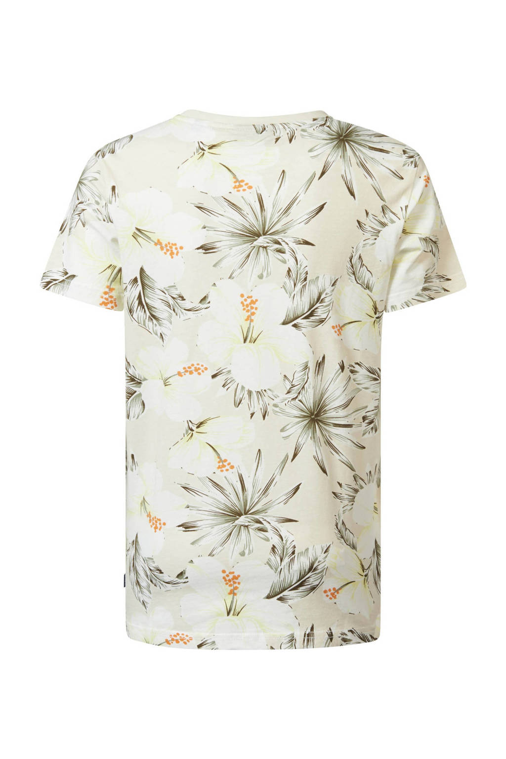 Petrol Industries T-shirt met all over print multicolor