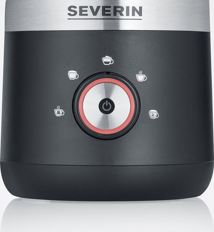 Severin - Elektrische Melkopschuimer - 300 ml Roestvrijstaal