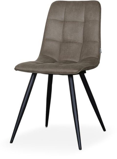 Eetkamerstoel Taupe LN-87.002 Bistro B46 x D59 x H86 cm