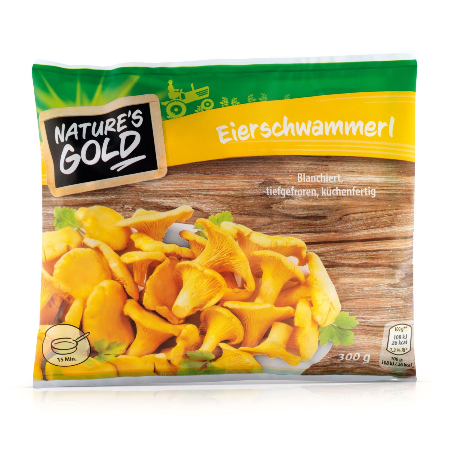 NATURE'S GOLD Pilzmischung, Pfifferlinge 300 g