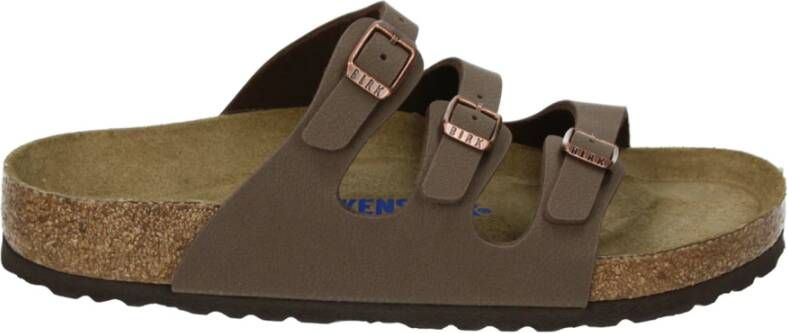Birkenstock Bruine Slippers Comfortabel Stijlvol