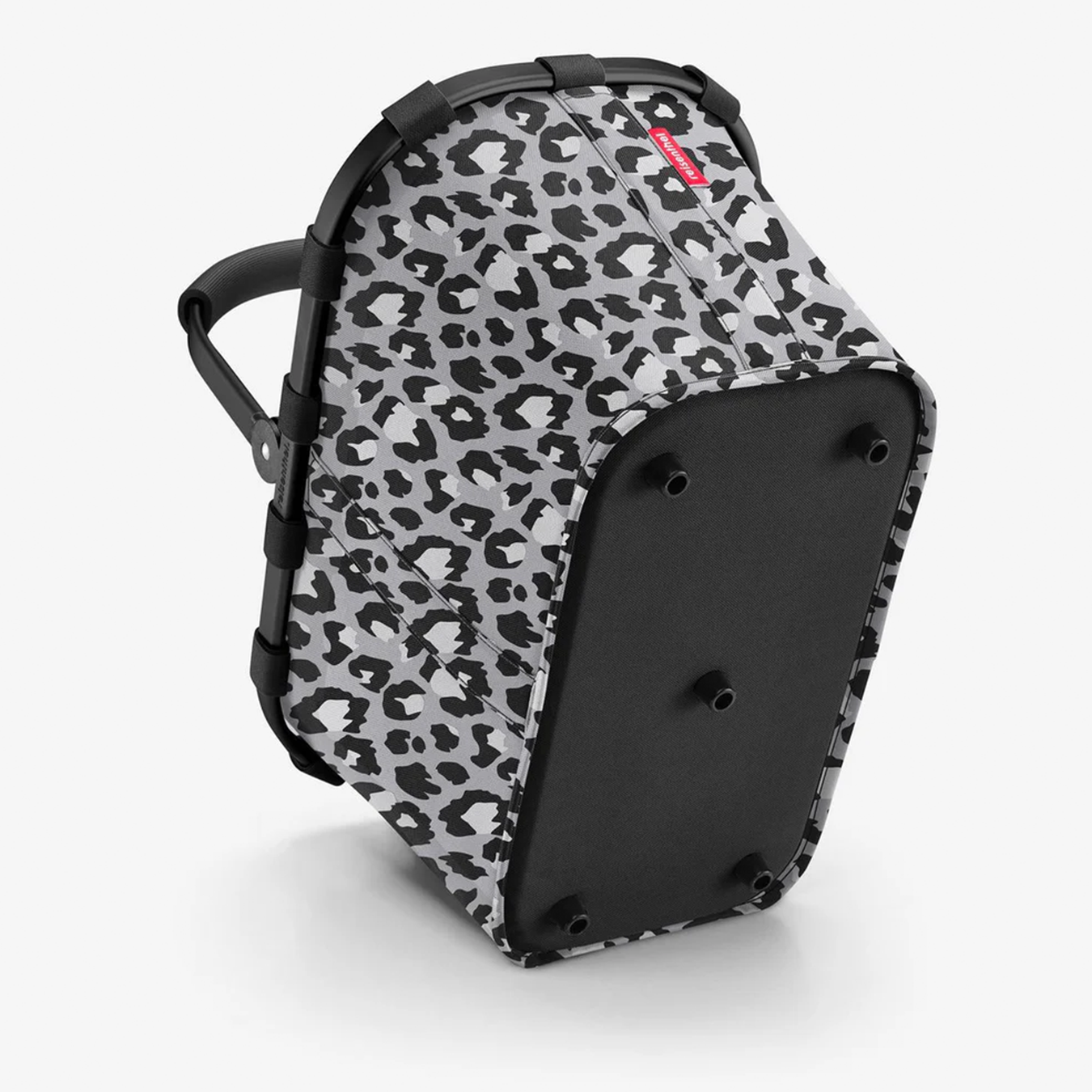 (22l) Carrybag Einkaufskorb Shopping Einkaufstasche (BK7081) - Frame Leo Nero
