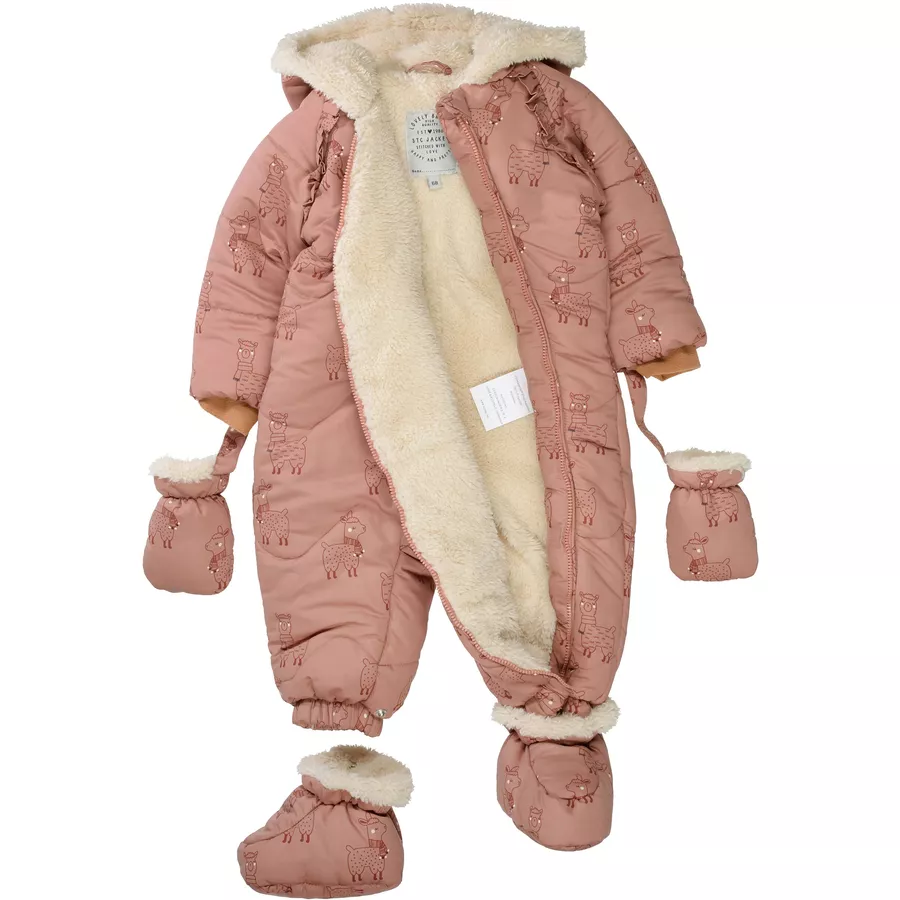 STACCATO Schneeanzug Lama rosa