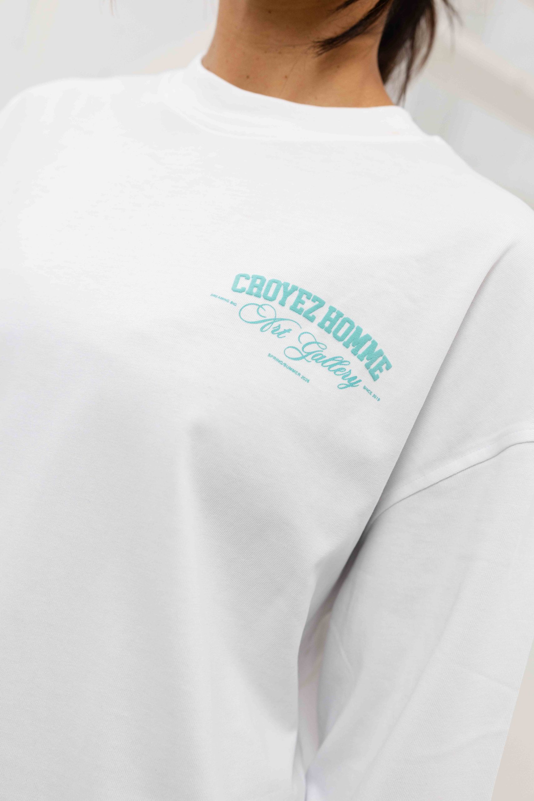 Croyez Art Gallery Longsleeve Dames Wit