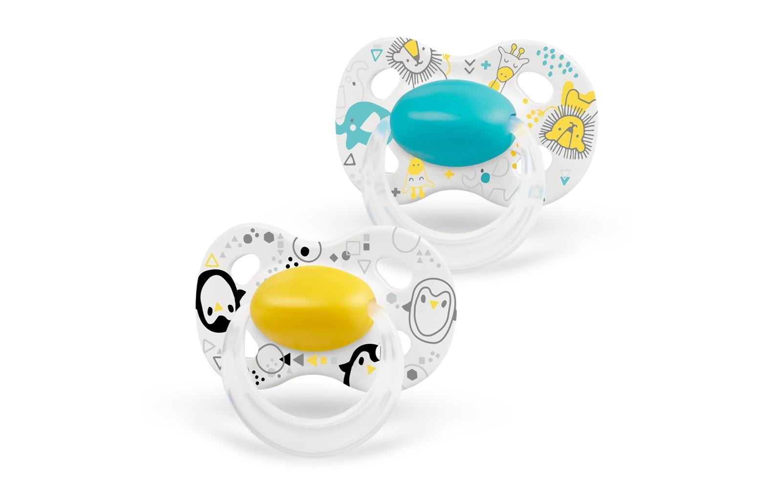 Nuggi Original 2 Stk. 0 - 6 Mt.Baby Schnuller Original 0-6 Unisex Duo