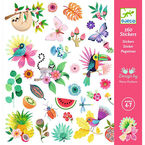 Djeco stickers paradijs - 160st