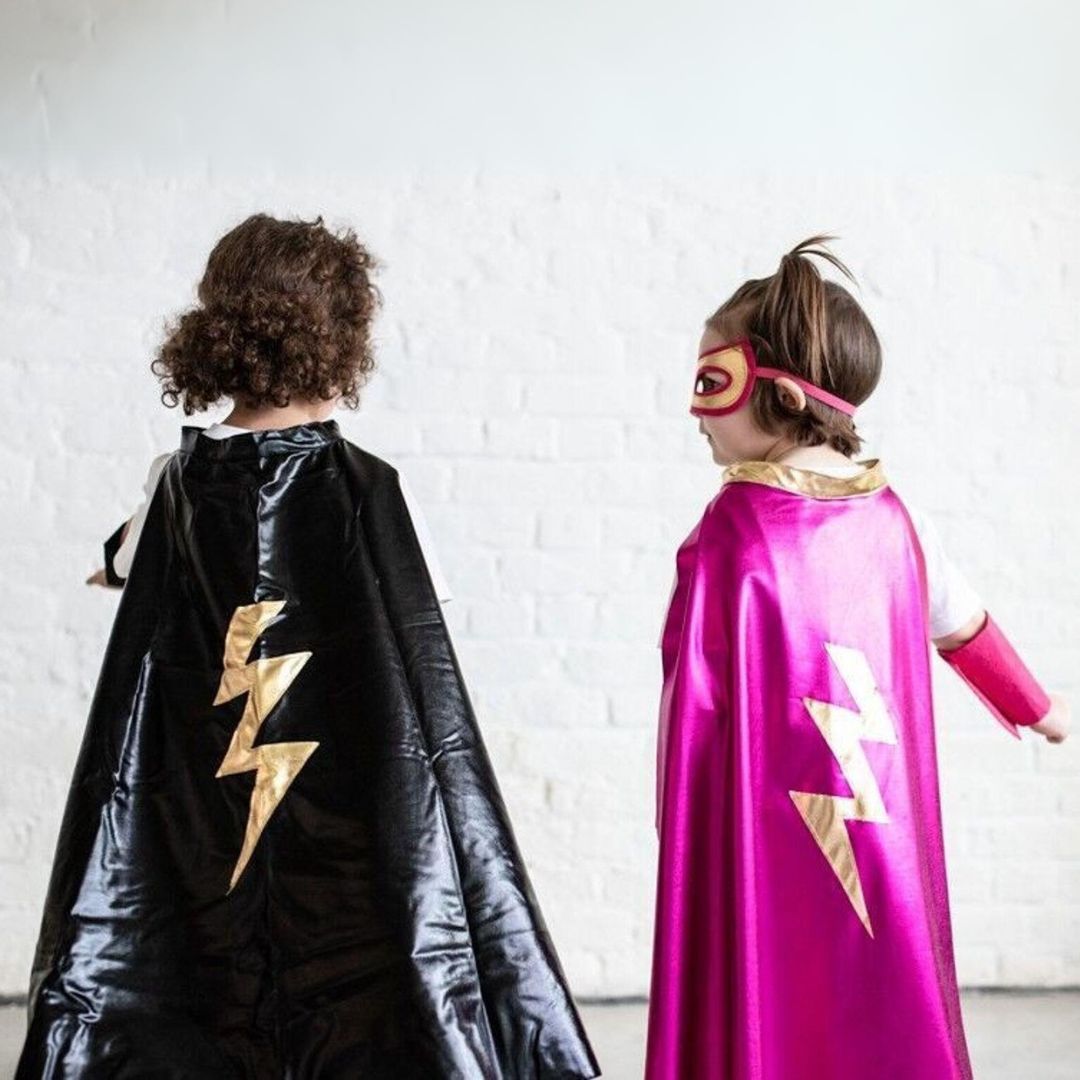 Ratatam superhelden kostuum zwart - 3-10 jaar
