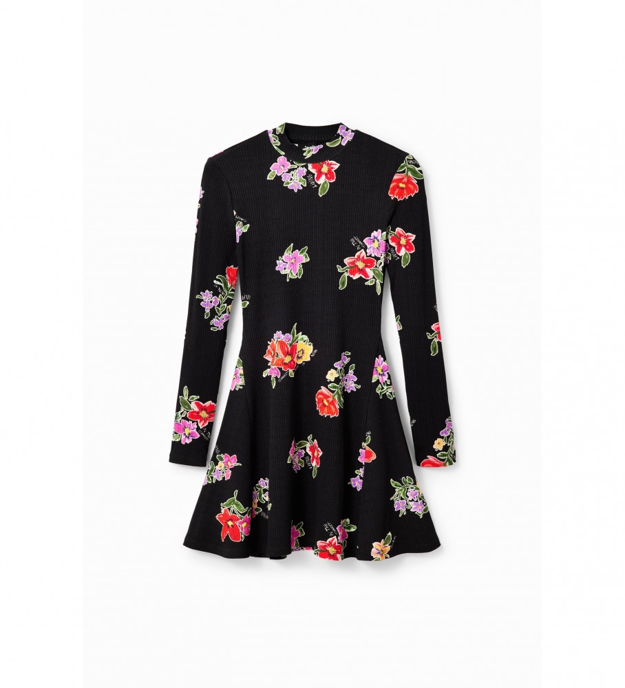 Vestido preto Desigual Petony
