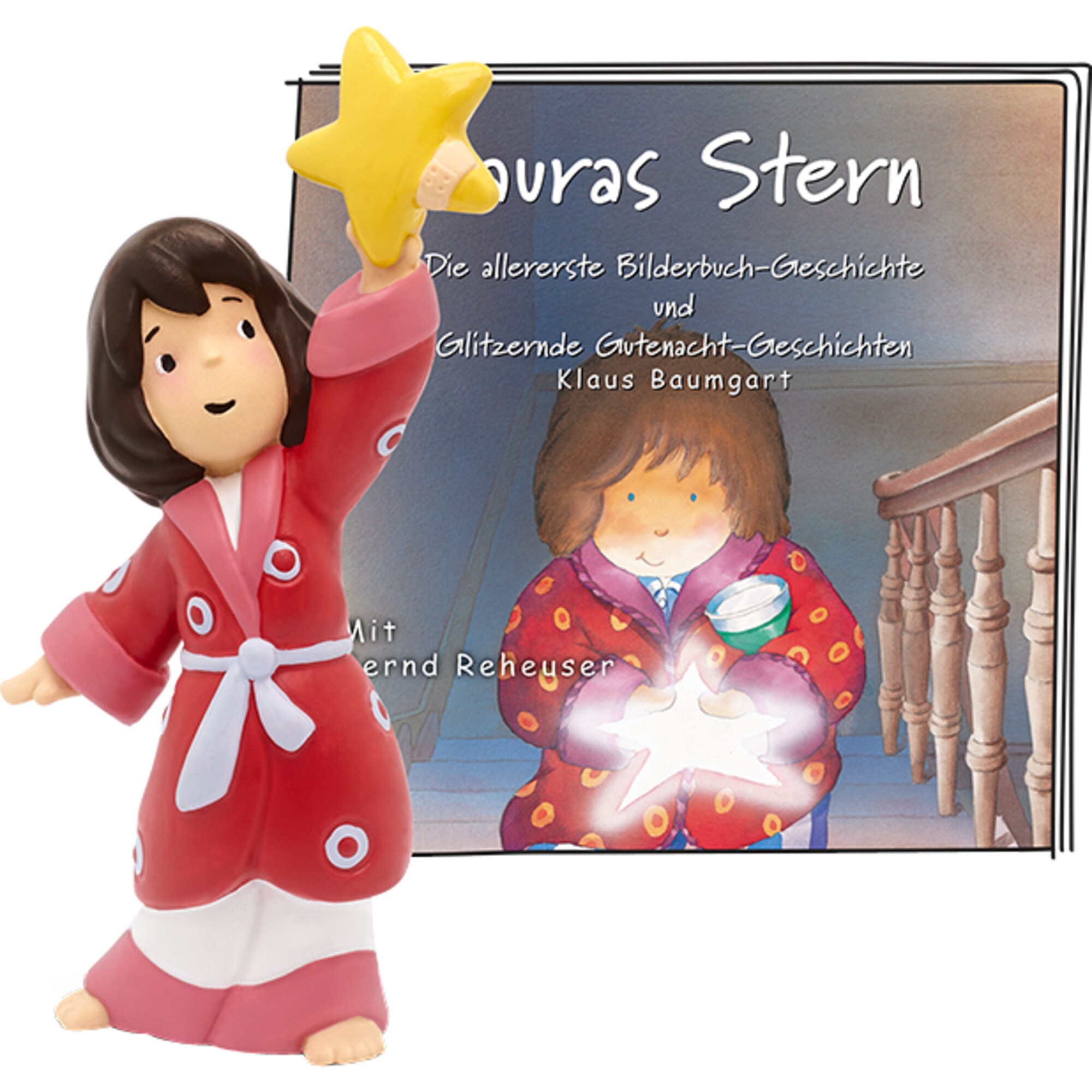 Tonies Spielfigur Lauras Stern - Die allererste Bilderbuch Geschichte & Glitzernde Gutenacht-Geschichten