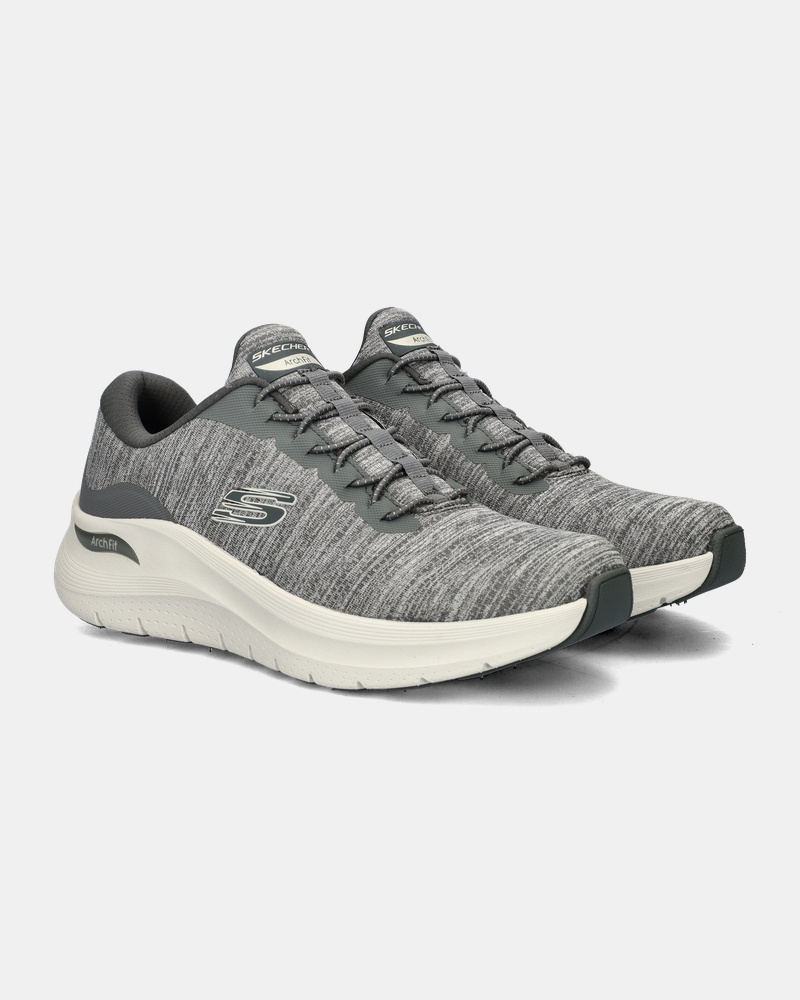 Skechers Arch Fit 2.0 Upperhand Instapschoenen  - grijs