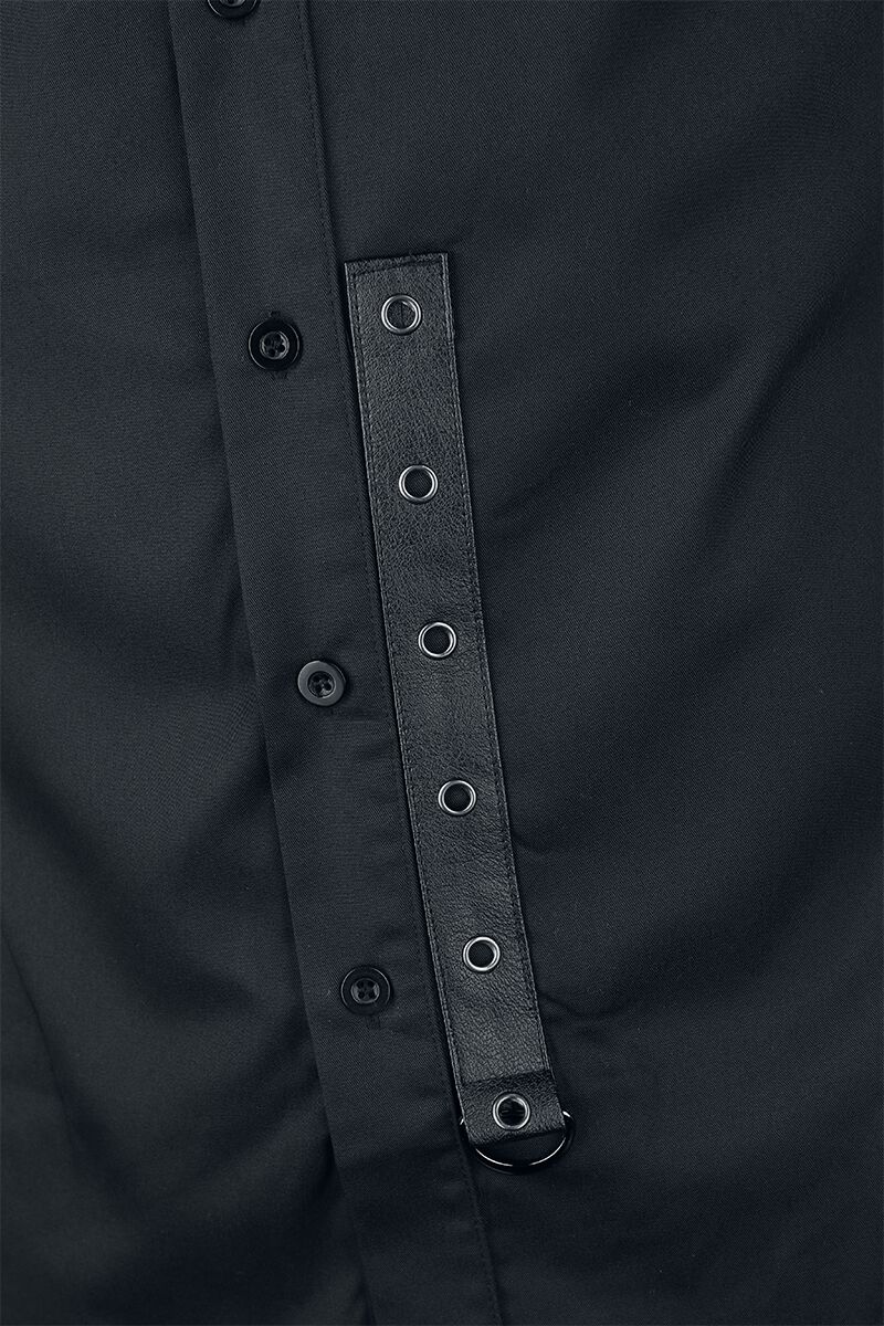 Black Shirt | Banned Chemise manches courtes