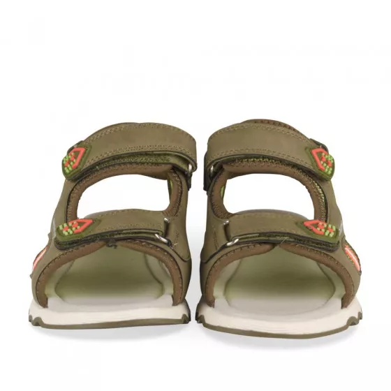 Sandales VERT TAMS