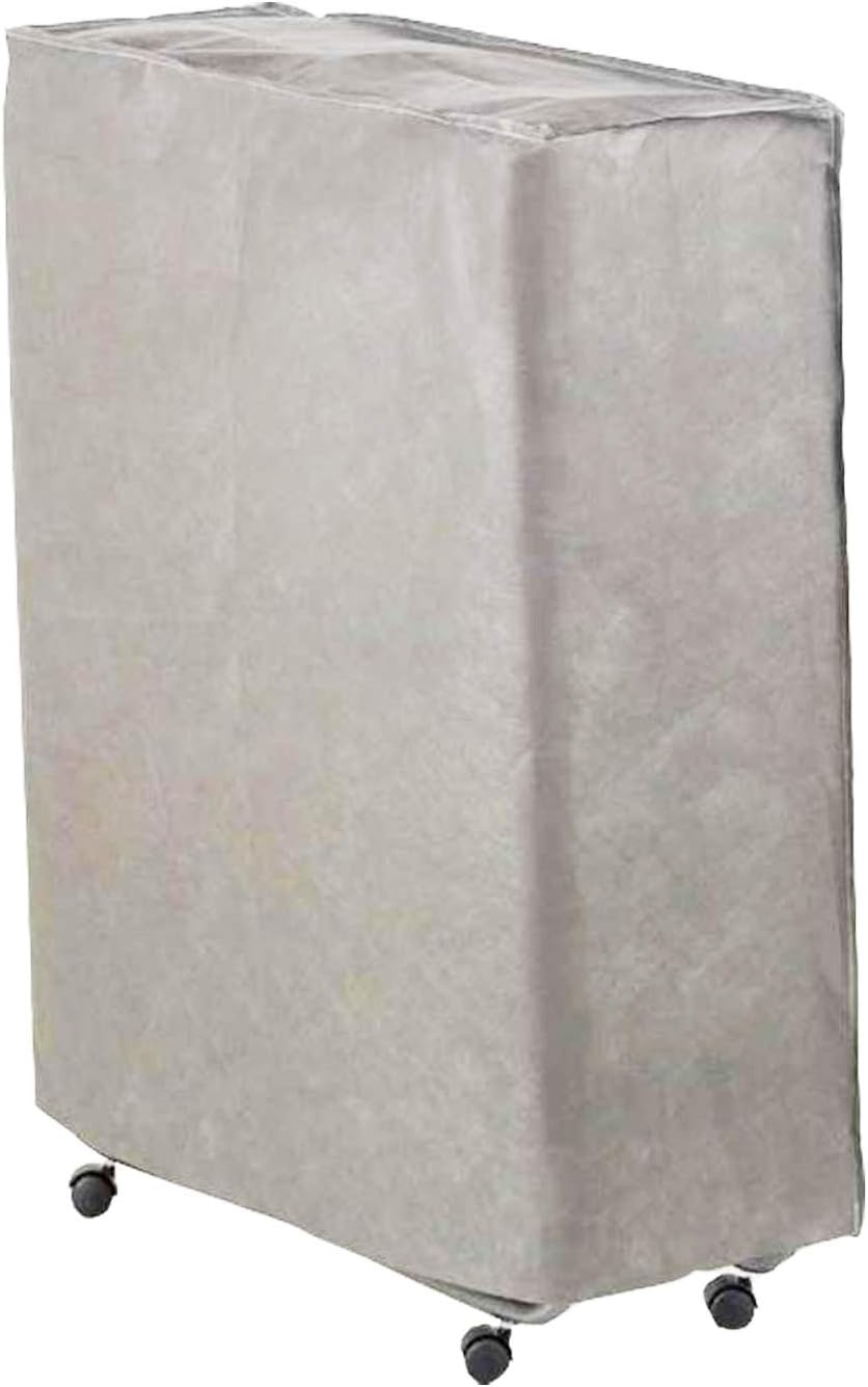 Cortassa Soluko - Klappbett mit 10 cm hoher Matratze aus Memory-Schaum, Einzel-Lattenrost mit Holzlatten 80 x 200 cm, platzsparendes Bett mit Rollen