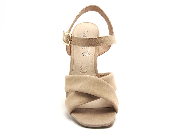 Caprice nu pieds talons femme 28302 beige