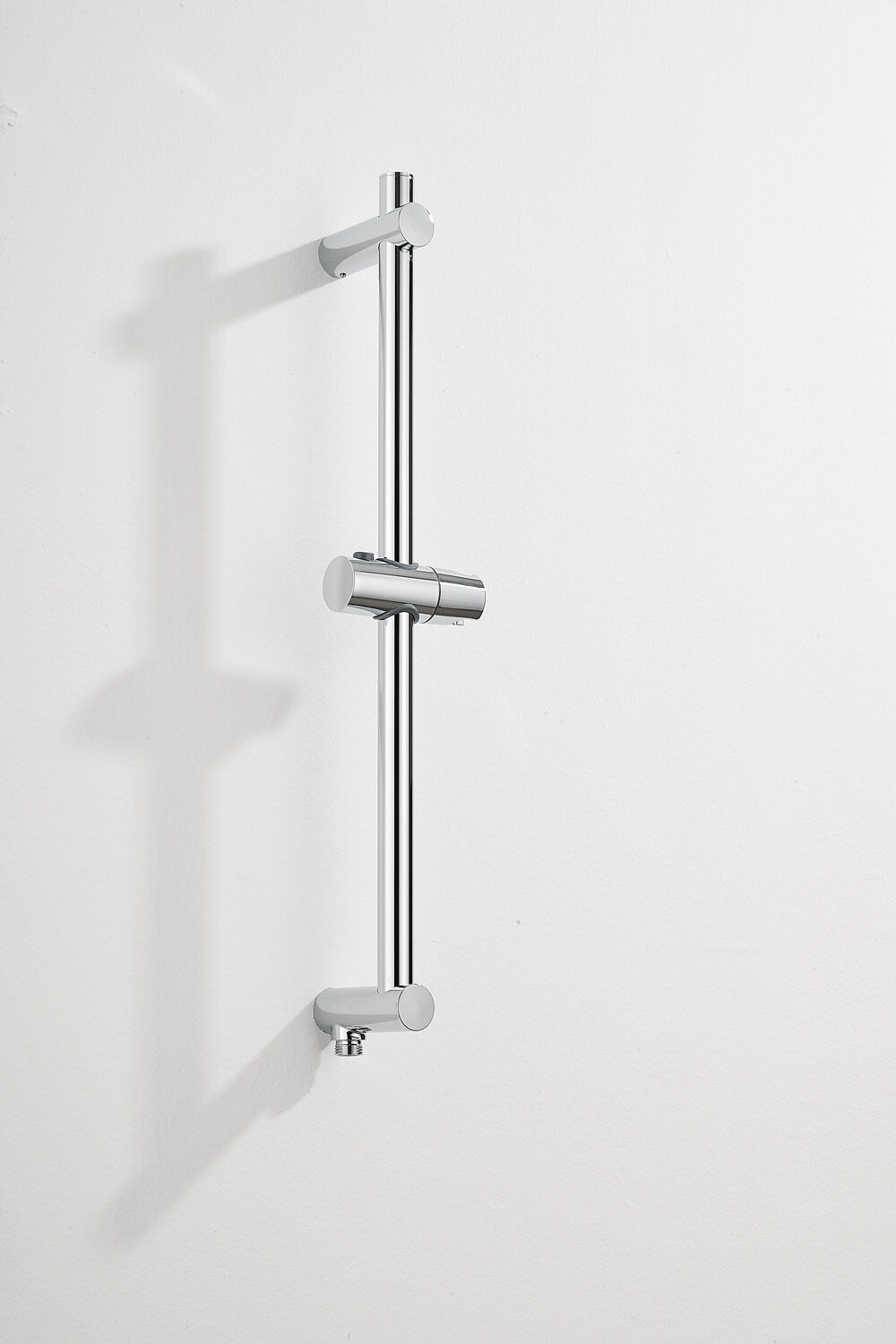 Saniclear Talpa Pro inbouwregendouche 30cm rond met wandarm en glijstang chroom-zwart