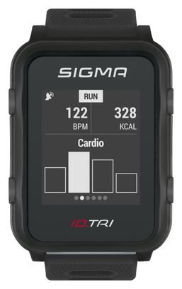 Montre GPS Sigma iD.TRI Set Noir