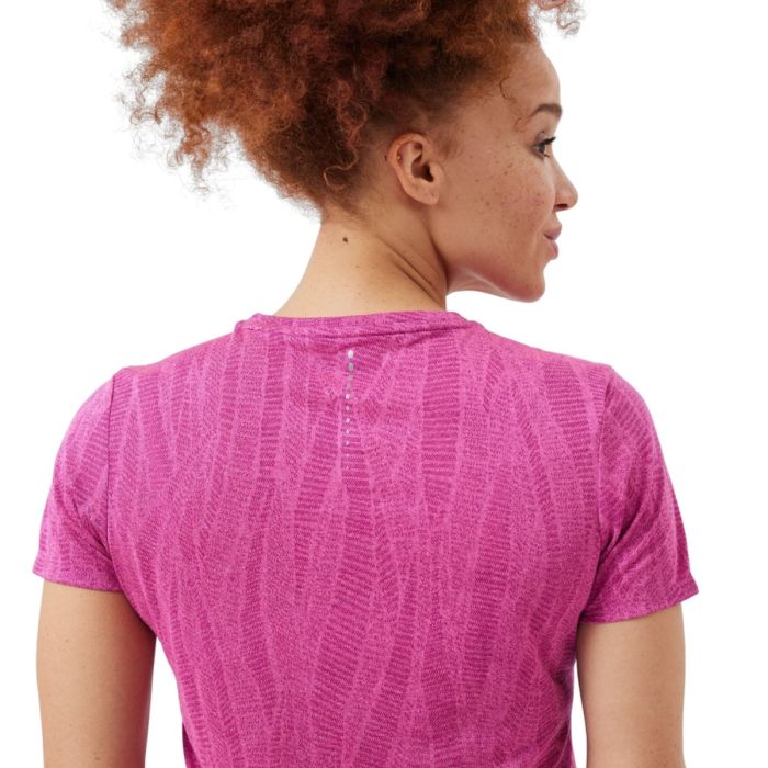 Odlo Dame T-shirts T-shirt Crew Neck Short Sleeve Zeroweight Pink