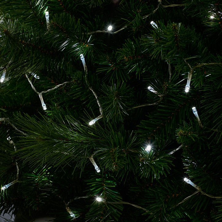 Guirlande lumineuse 50 LEDs blanc froid intérieur/extérieur