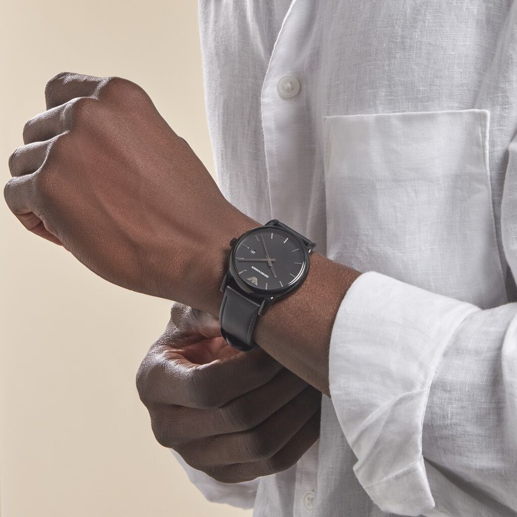Montre Emporio Armani Noir