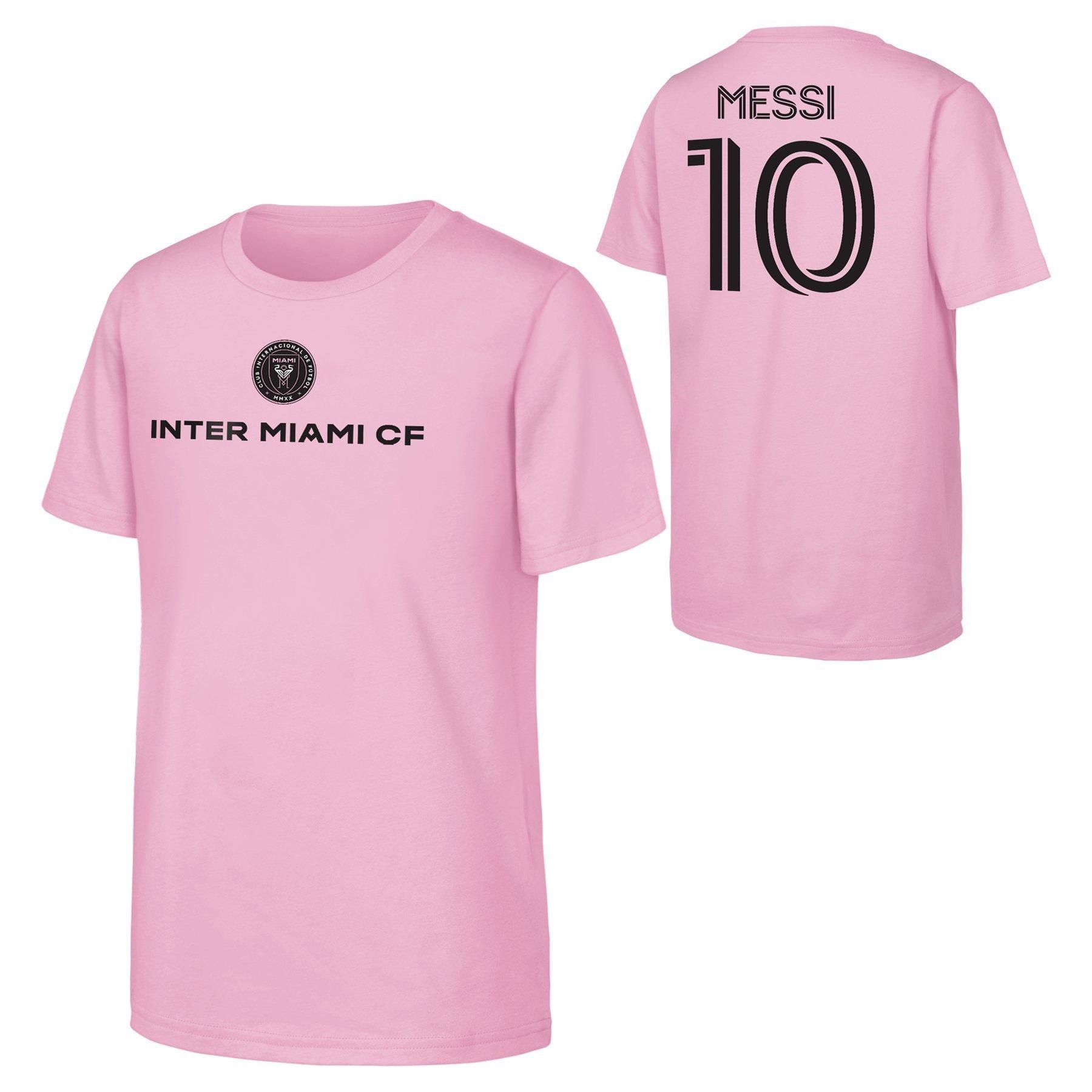 MLS Inter Miami Messi T shirt Juniors