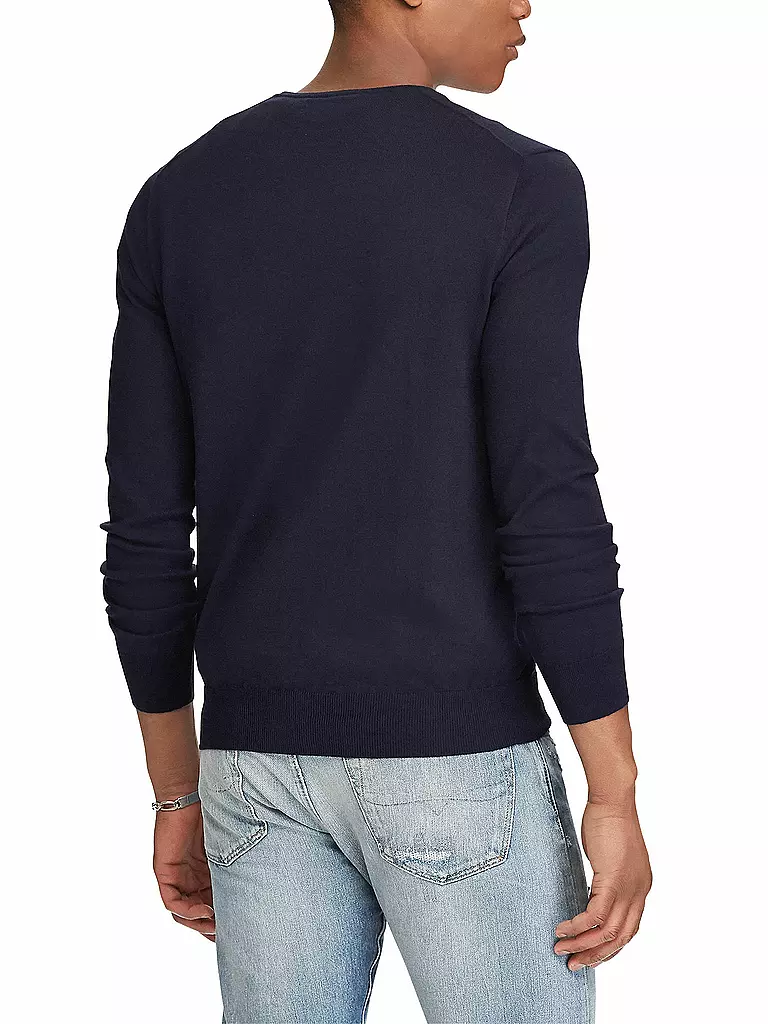 POLO RALPH LAUREN Pullover Slim Fit  blau