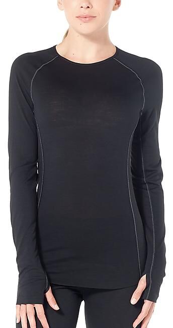 ICEBREAKER - T-SHIRT ML COL ROND ZONE 150 W