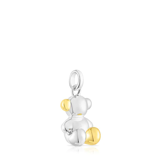 Pingente Bold Bear bicolor