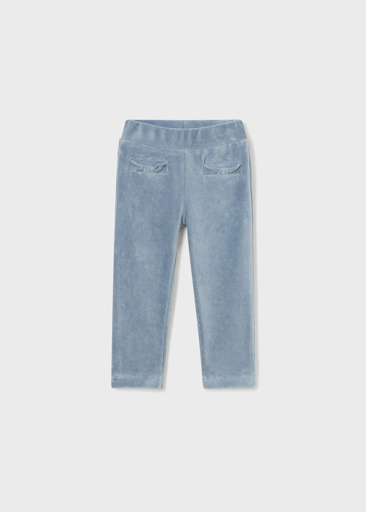 Calças skinny de veludo cotelê para bebês