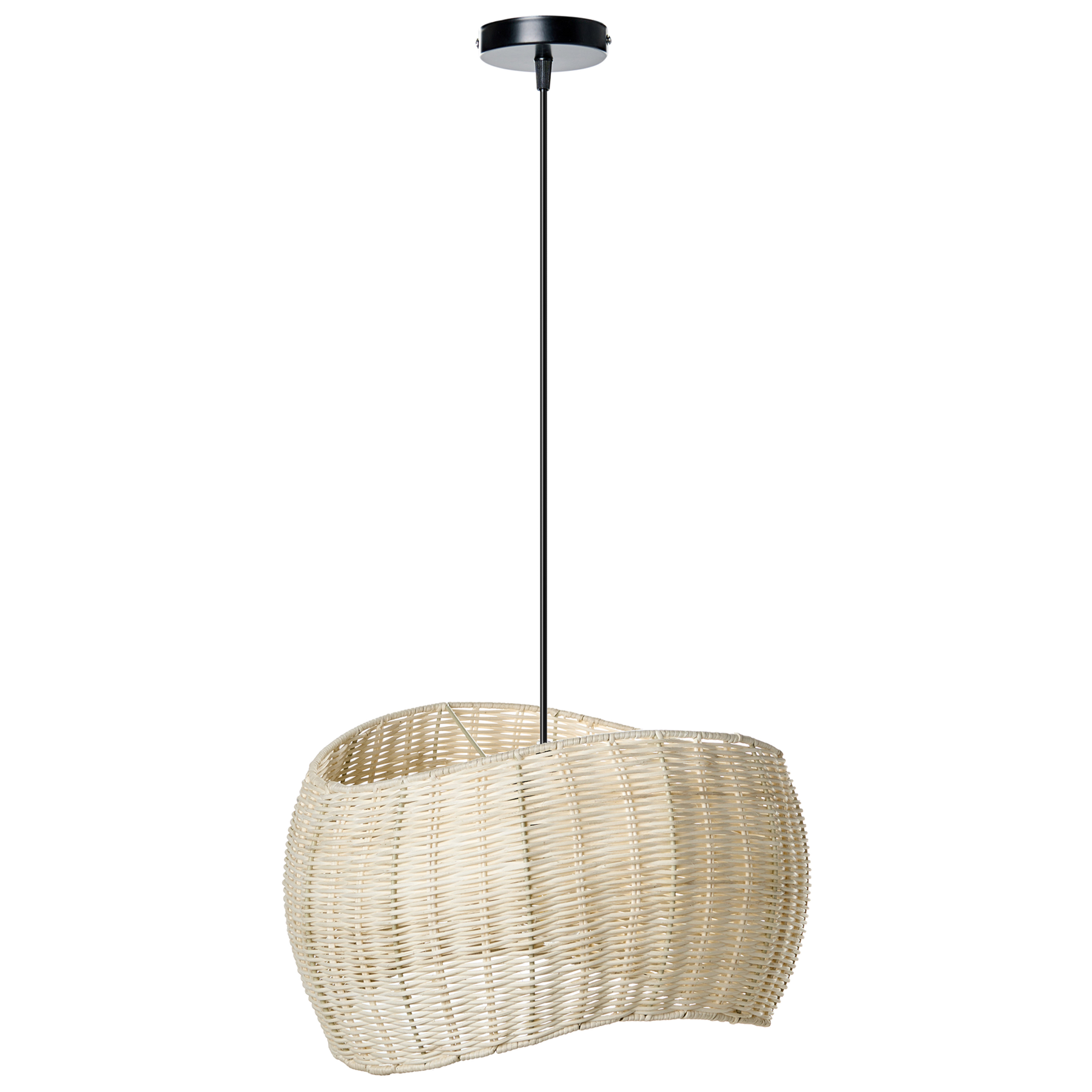 Beliani - COAMO - Hanglamp - Naturel - Rotan