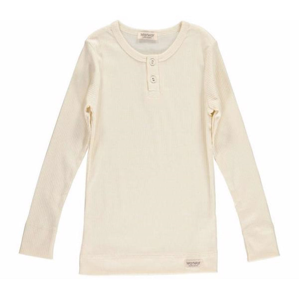 Modal T-Shirt L/Æ Off White - MarMar → Luksusbaby.dk
